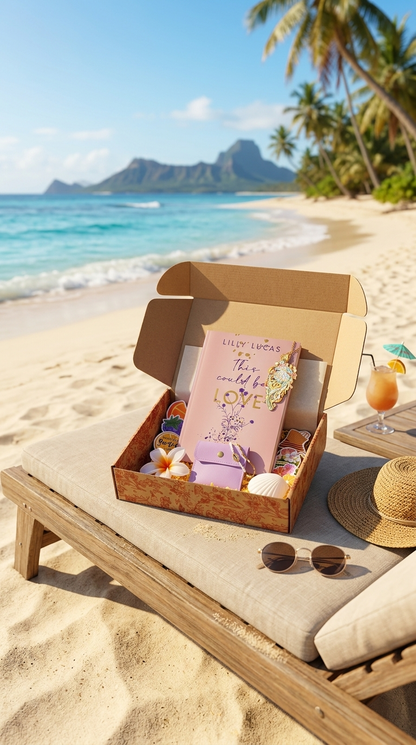La box "Vague de Passion" - La saga Hawaï Sunset Edition broché Jaspage
